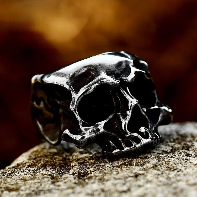 Men's Vintage Skull Ring