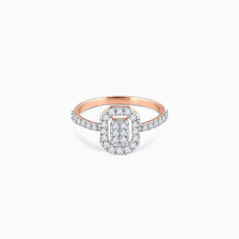 Rose Gold Ardency Diamond Ring