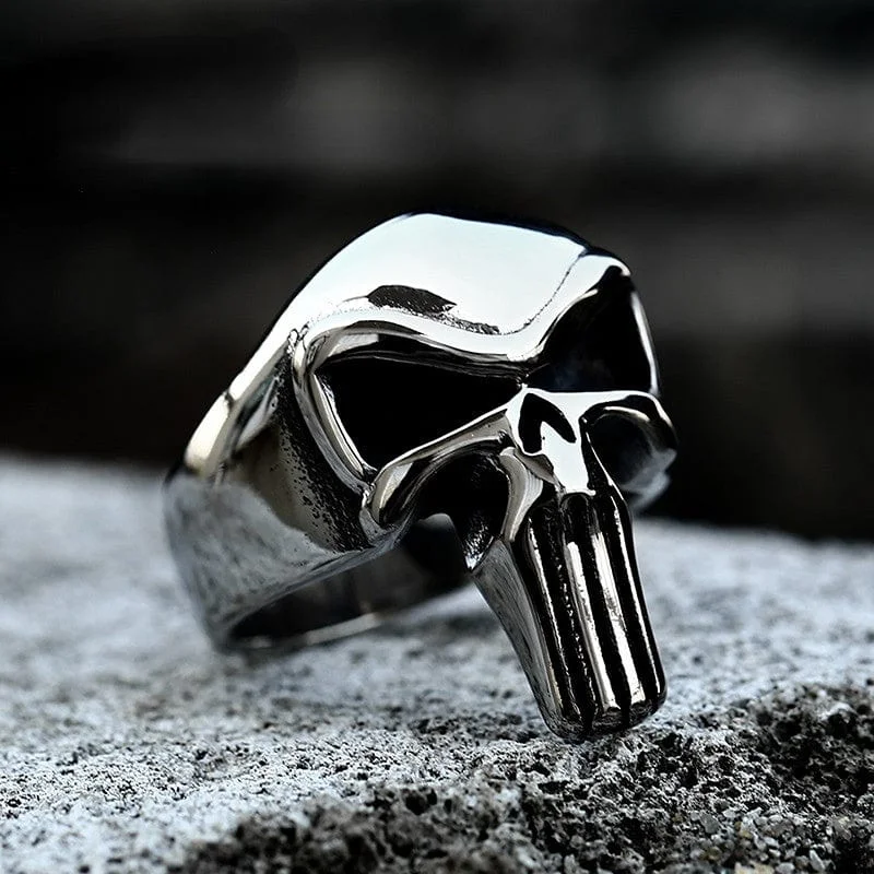 Men's Punk Skull Ring