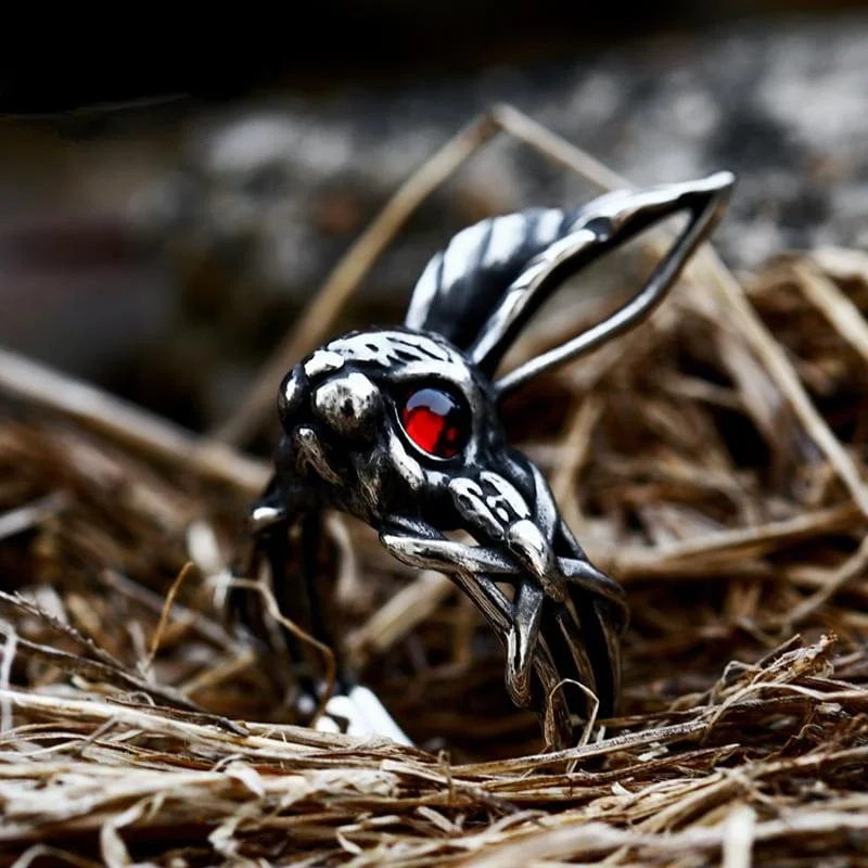 Men's Punk Rabbit Ring