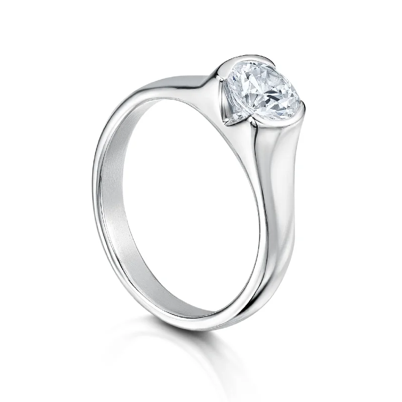 North Star 6.5mm Cubic Zirconia Ring