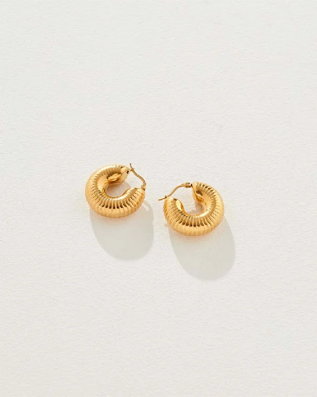 Wanda Earrings in Gold