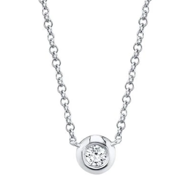 Shy 14Kw Diamond Necklace