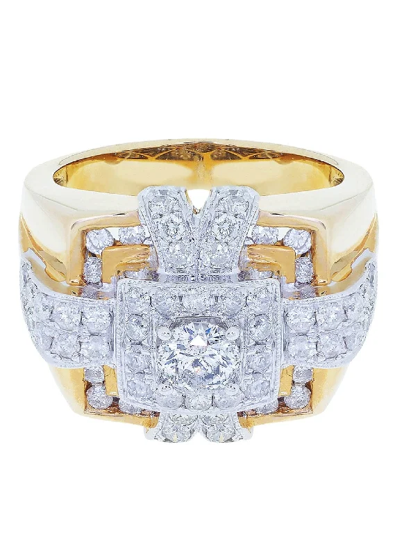 Mens Diamond Ring / Pinky Diamond Ring| 2.33 Carats