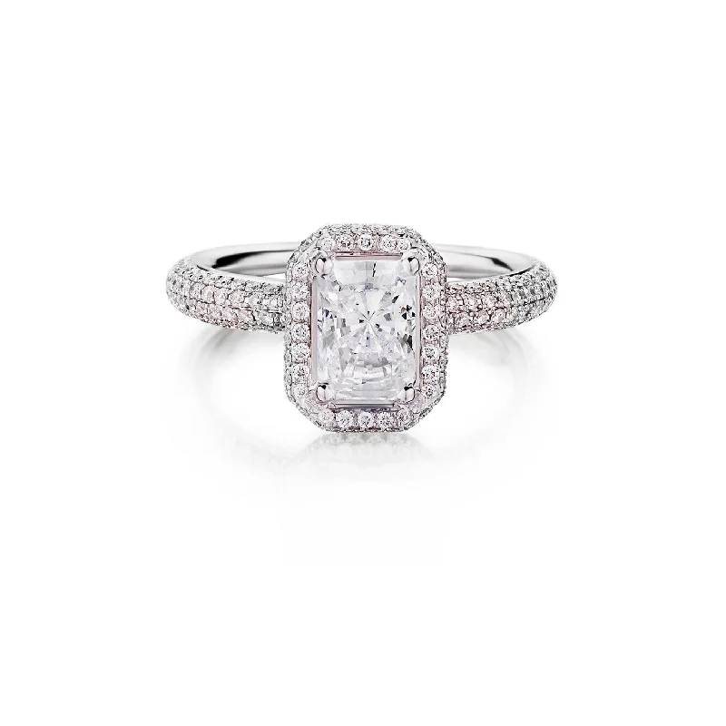 Radiant Cut Diamond Ring