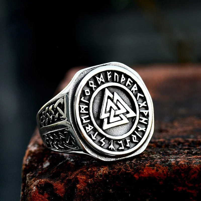 Men's Punk Celtic Knot Ring