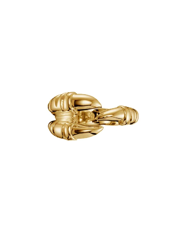 Claw Gold Plated Ring