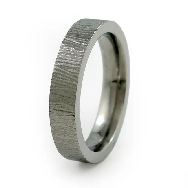 Rain - Ladies Titanium Ring