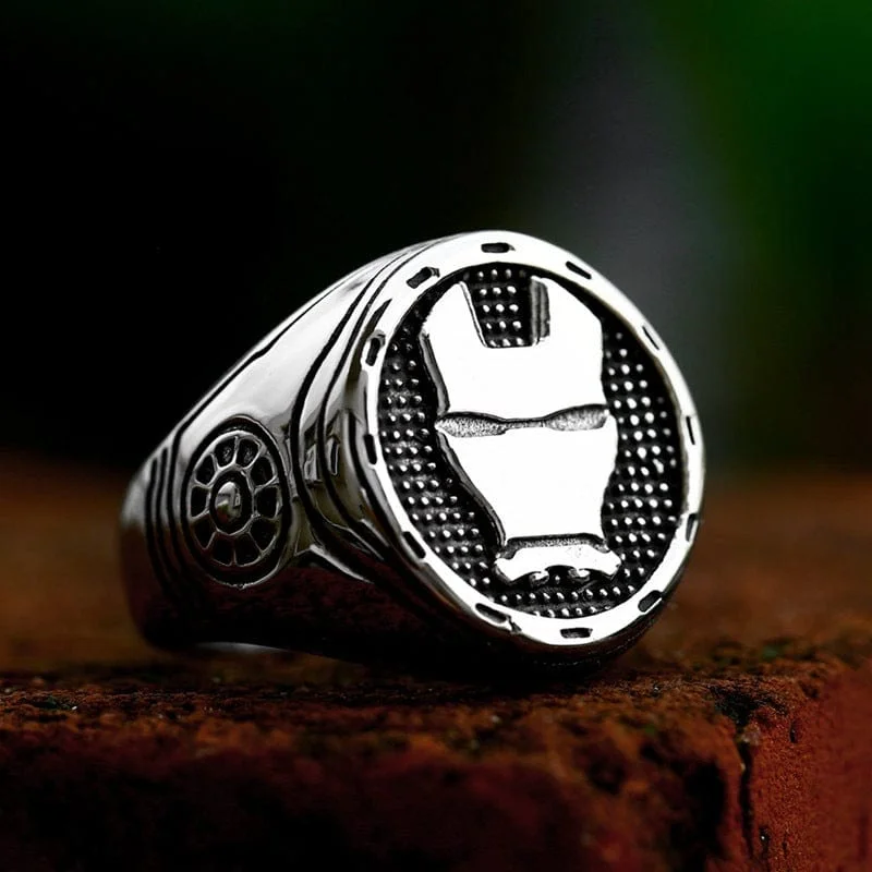 Men's Punk Man Ring