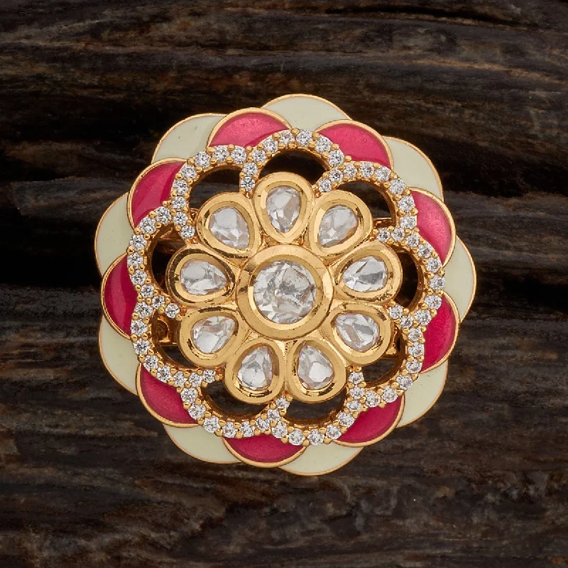 Kundan Finger Ring 161555