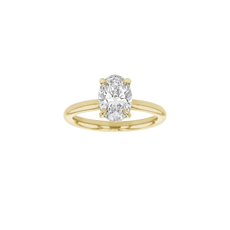 Grace Diamond Solitaire Oval