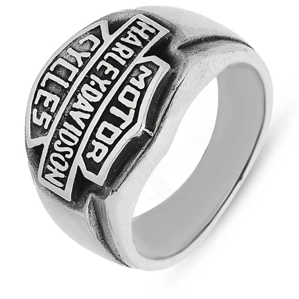 Sterling Silver 925 Men's Harley Davidson Biker Ring - FKJRNSL2504