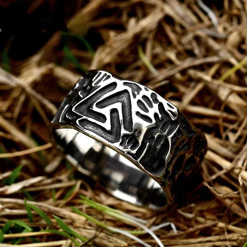 Men's Punk Totem Ring