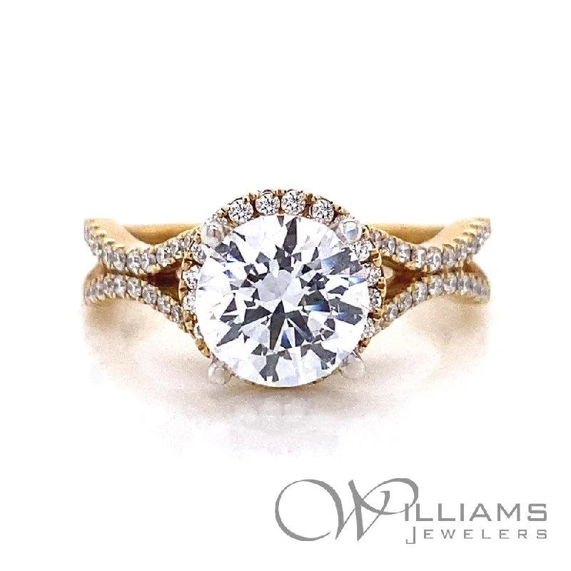 Williams Signature 14 Karat Diamond Engagement Ring