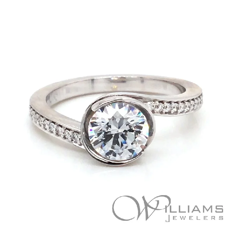 Williams Elevation 14 Karat Diamond Engagement Ring