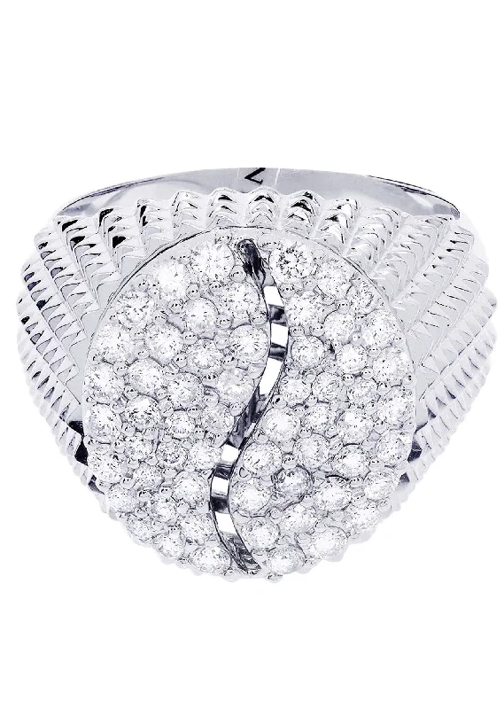 White Gold Mens Diamond Ring| 1.19 Carats| 13.79 Grams