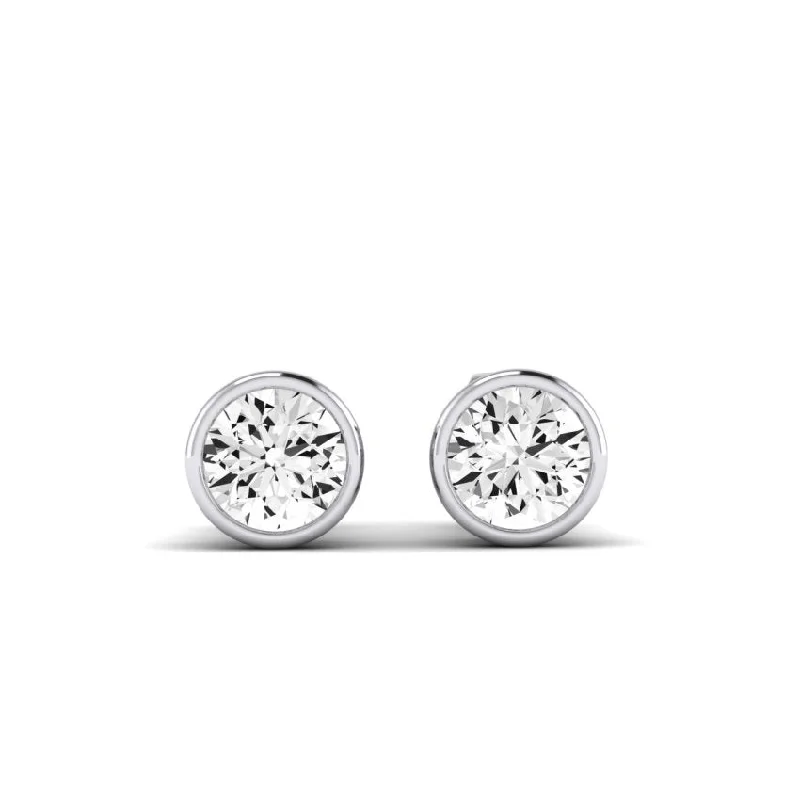 Eliana Lab Diamond Stud Earrings