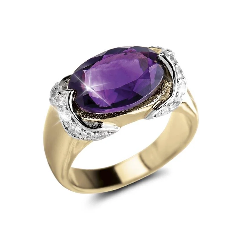 Romana Amethyst Ring