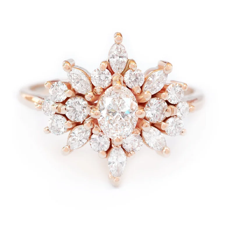 1ct diamond art deco engagement ring, Phoenix ♥