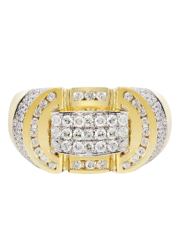 Mens Diamond Ring / Pinky Diamond Ring| 1.61 Carats