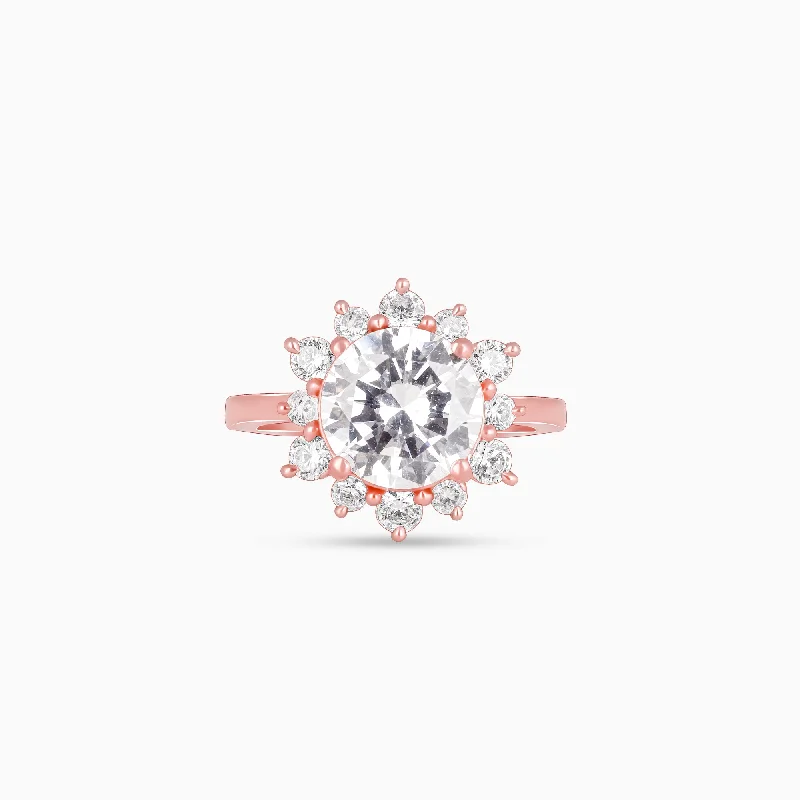 Anushka Sharma Rose Gold Floral Magic Ring