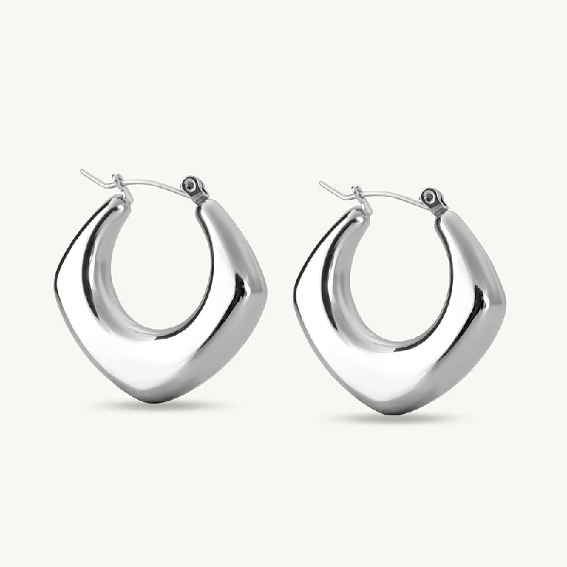 Geocricle Charm Earrings