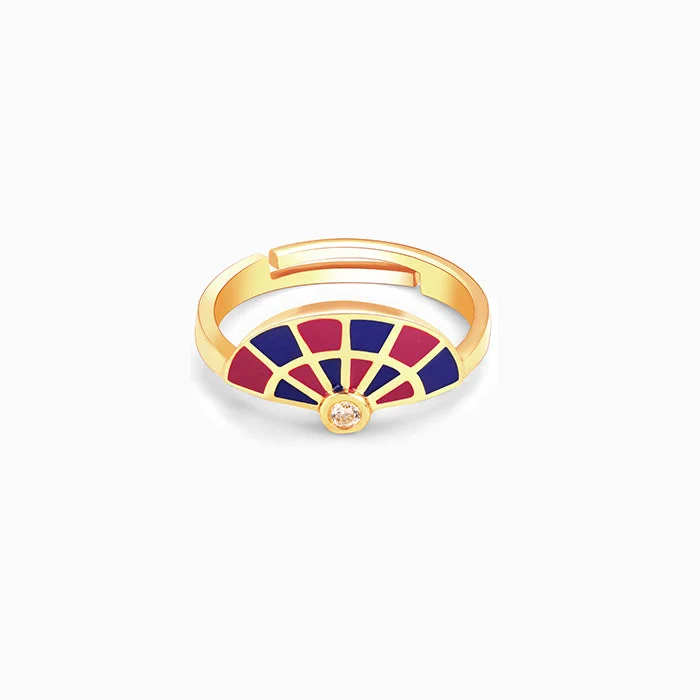 Golden St. Peter's Basilica Arch Ring