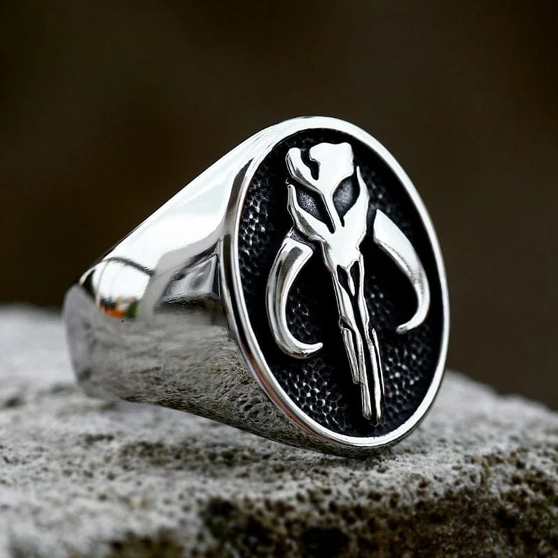 Men's Punk Skull Ring