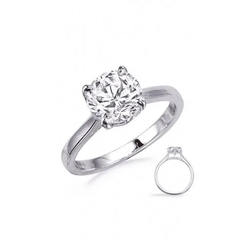 S Kashi & Sons Halo - Hidden Engagement Ring EN8385-50WG