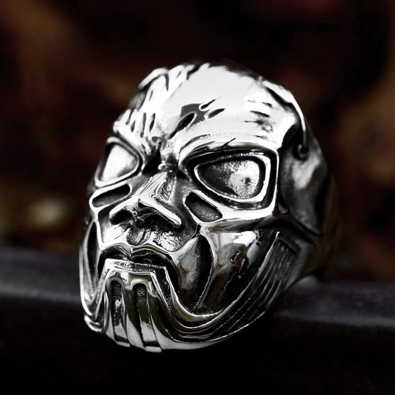 Men's Punk Skeleton Ring