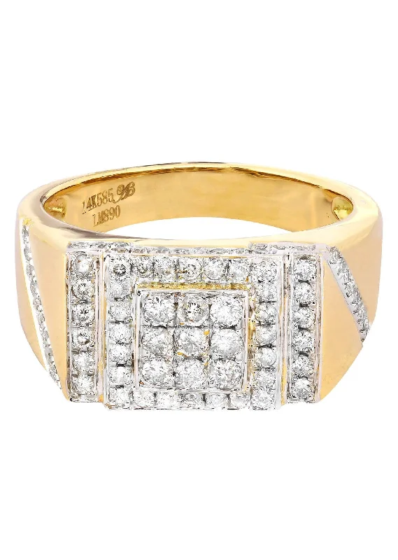 Mens Diamond Ring / Pinky Diamond Ring| 1 Carat