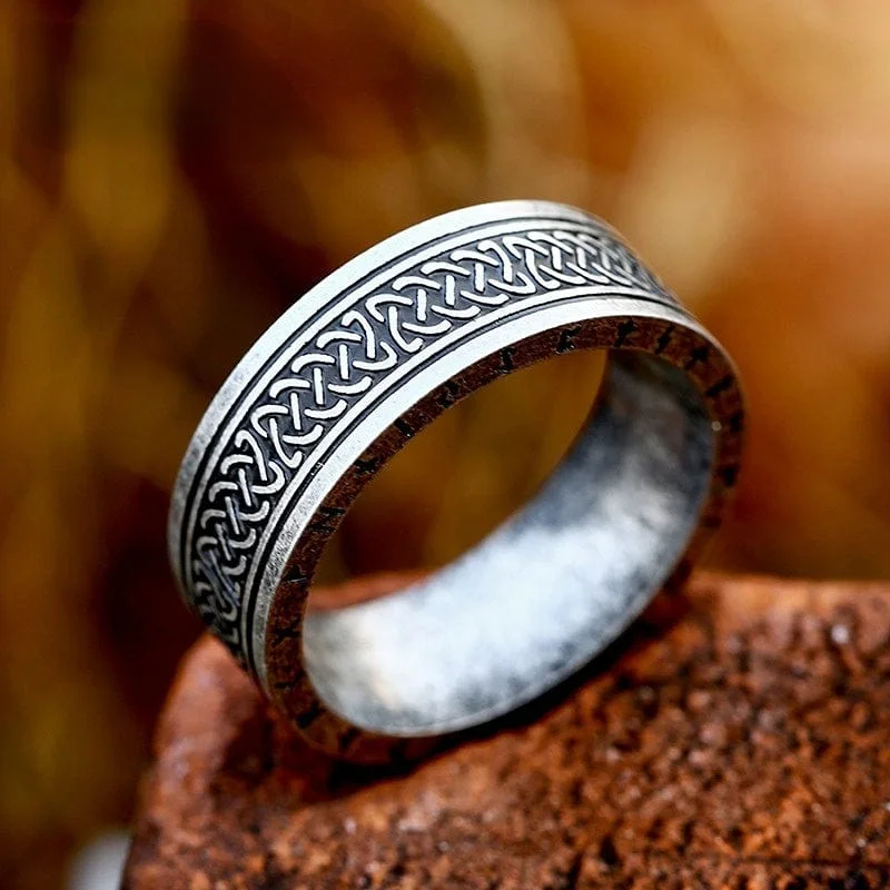 Men's Punk Celtic Knot Ring