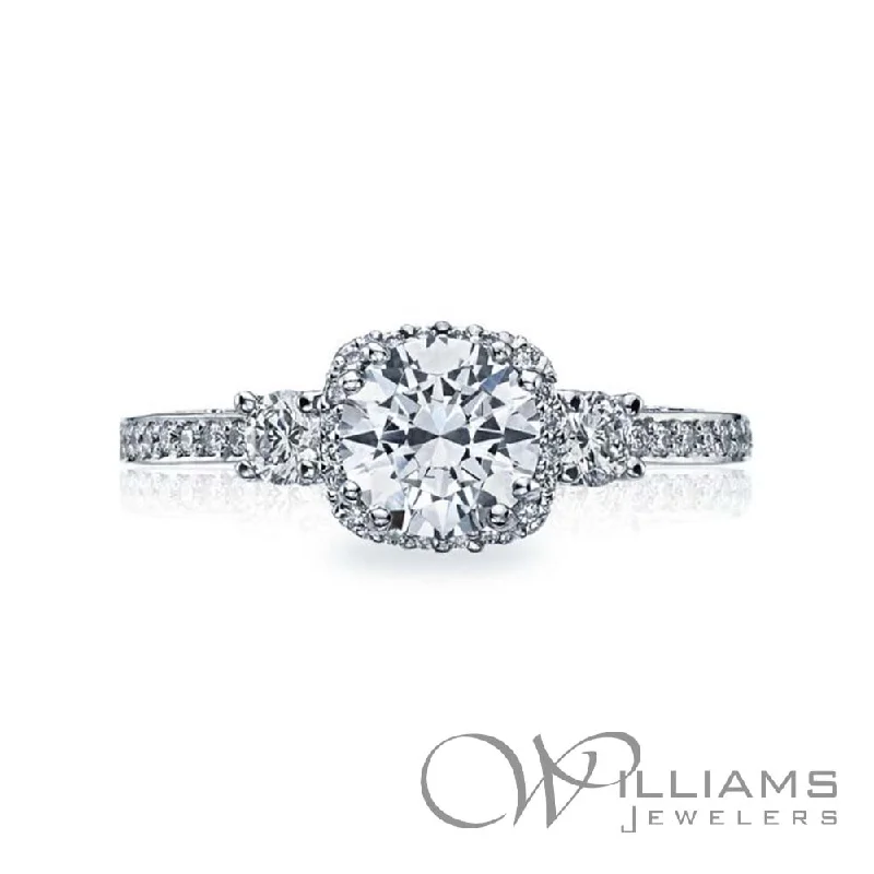 Tacori Dantela 18 Karat Diamond Engagement Ring