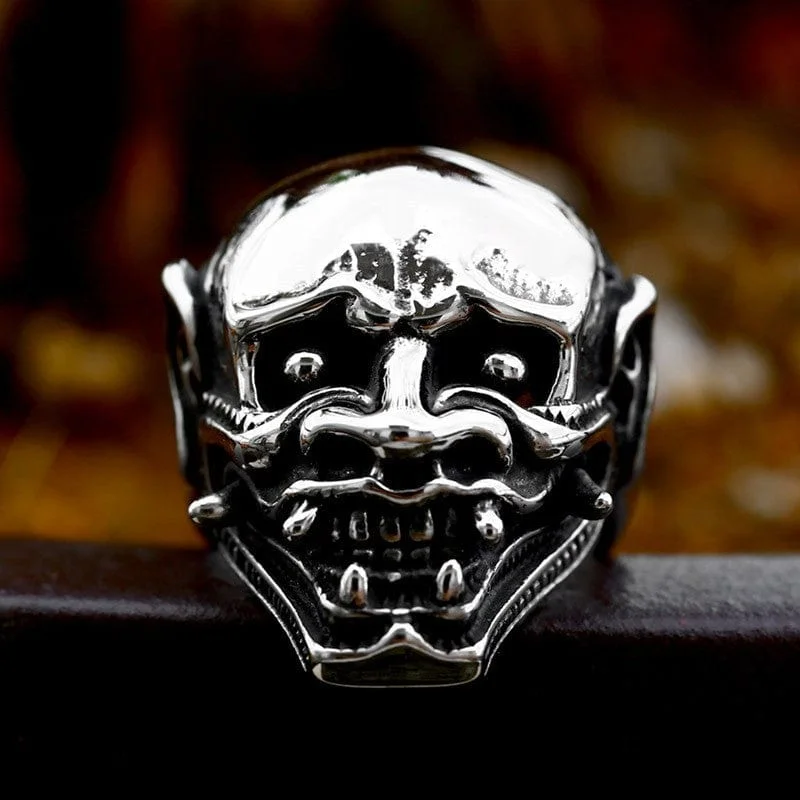 Men's Punk Prajna Skull Ring