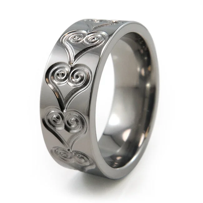 Emotions Titanium Ring