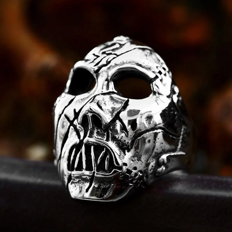 Men's Punk Skull Ring