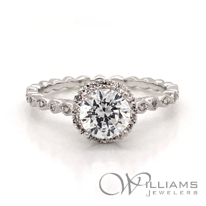 Williams Signature 14 Karat Diamond Engagement Ring