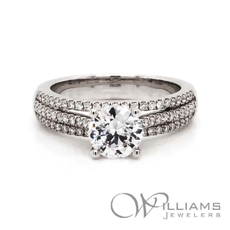 Williams Signature 14 Karat Diamond Engagement Ring