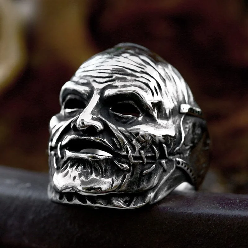 Men's Punk Skull Ring