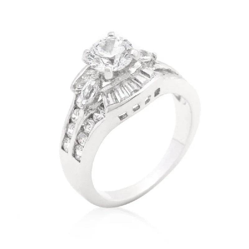 Elegant Centennial Ring For Timeless Celebrations