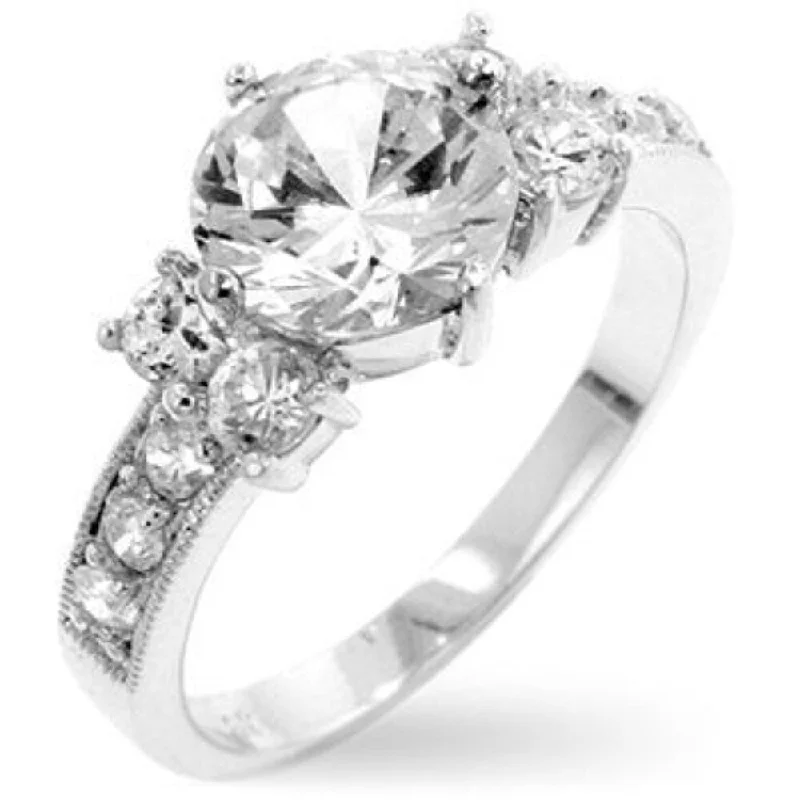 Pure Refinement - The Simplicity Engagement Ring