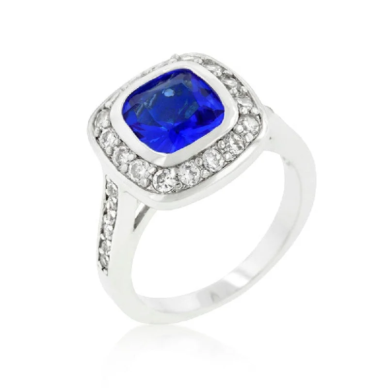 Timeless Sapphire Classic Ring For Elegant Sophistication