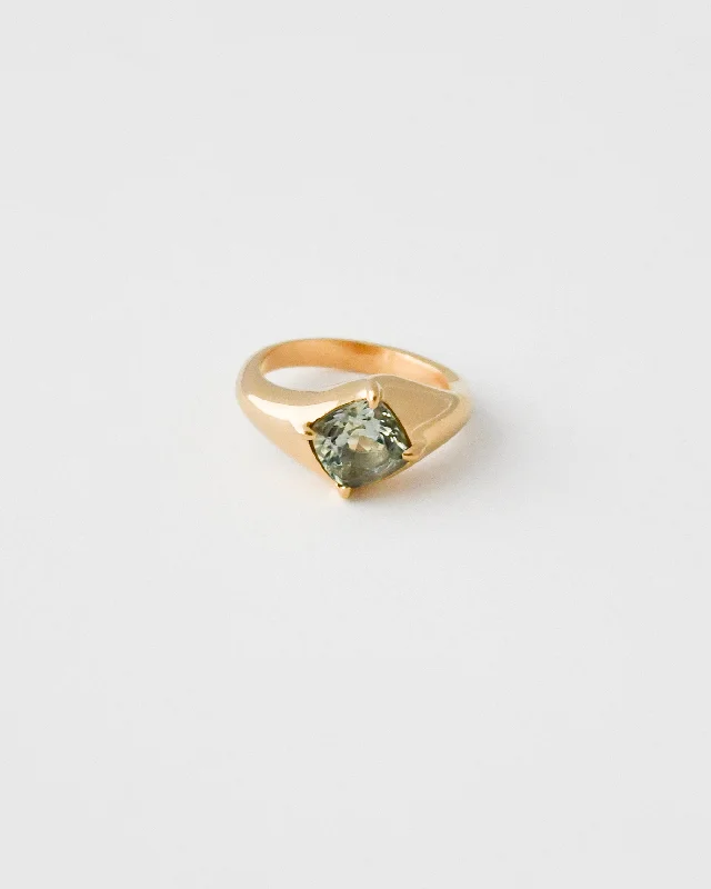 WHIRLPOOL RING | GREEN QUARTZ