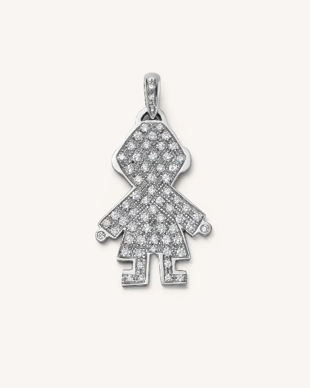 Pavé Baby Boy Pendant