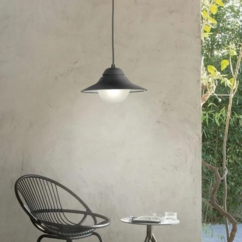 Scandinavian Exterior Shade Pendant Light